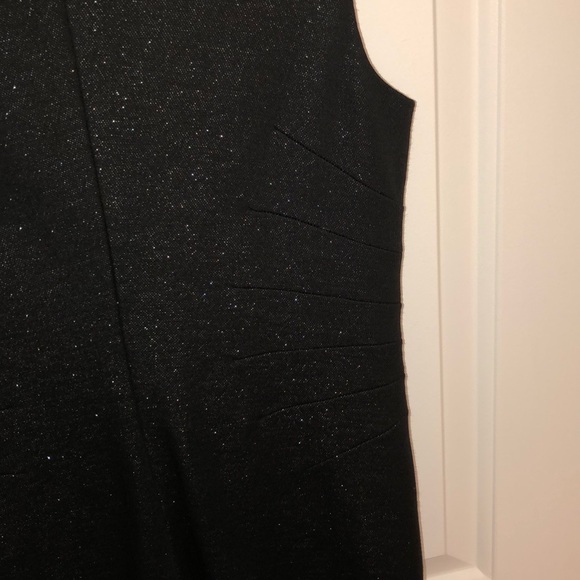 Trina Turk Dress Size 4 black/gold shimmer - Picture 5 of 7